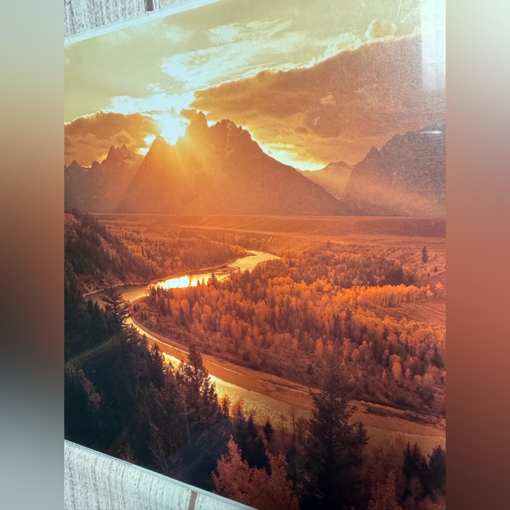 NWT Art Print 8x10 Forest Mountains Nature Wild Bob Clemenz Sunrise Sunset